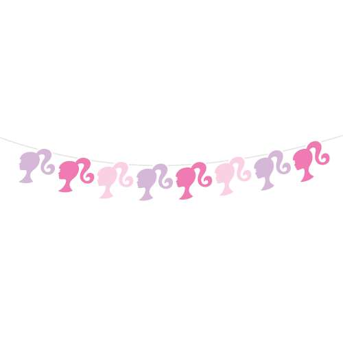 Barbie Ribbon Garland - Click Image to Close